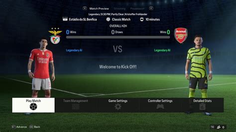 gameplay benfica